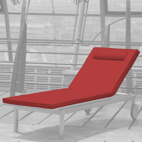 Moselle Lounger Cushion 204.5x62x5.5 cm Sunproof