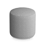 Dara stool round with 40cm diameter - 40cm high outdoor textile with stainless steel base