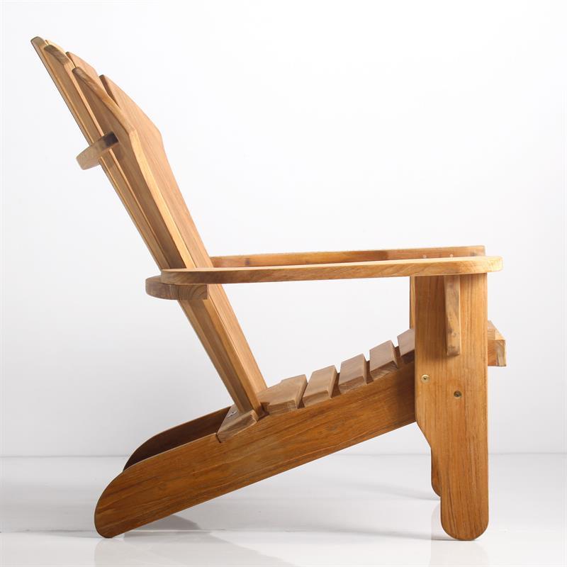 Adirondack American armchair made of teak