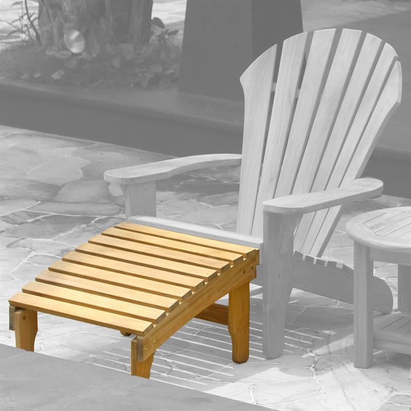 Adirondack Footstool Teak