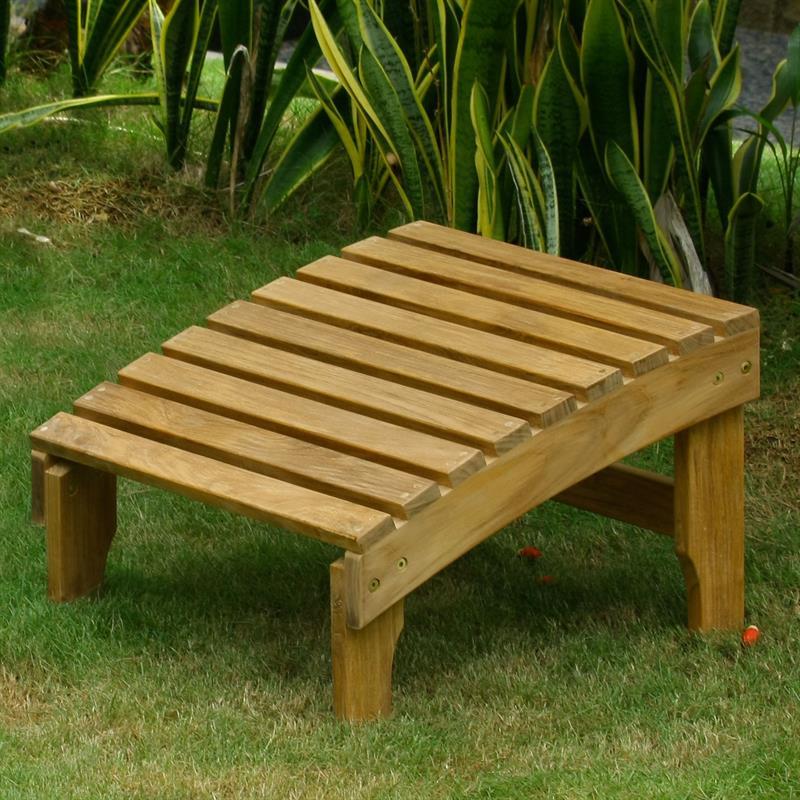 Repose-pieds Adirondack en teck