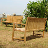 Elegance garden bench 150 cm - certified teak GRADE A