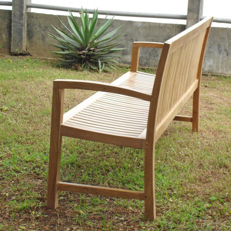 Elegance garden bench 180 cm - certified teak GRADE A