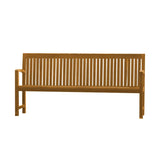 Banc de jardin Elégance 180 cm - Teck certifié GRADE A