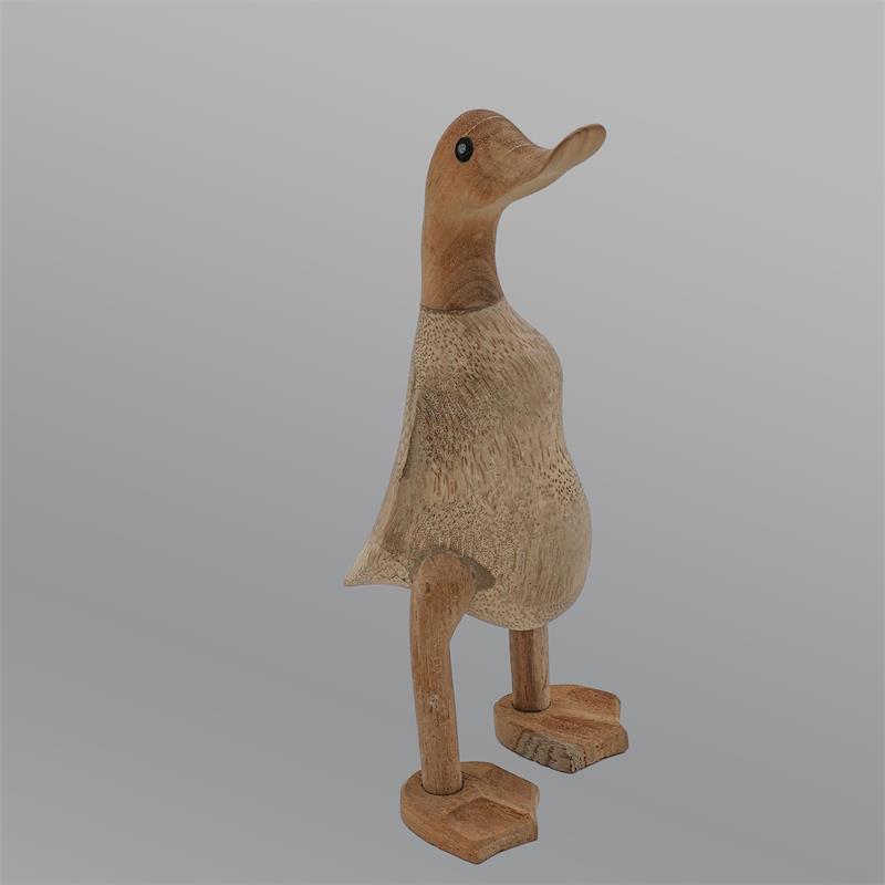 Canard « Ammelie » - petit debout beige-marron sans chaussures