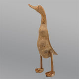 Jumbo duck »Anastasia« - huge beige-brown upright without shoes