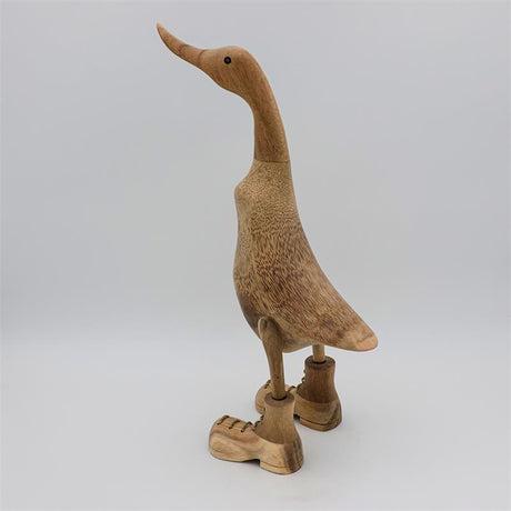 Canard "Ben" - grand montant beige-marron avec chaussures