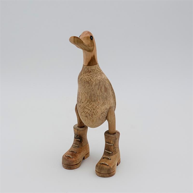 Duck »Bruno« - small beige-brown upright with shoes