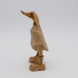 Duck »Bruno« - small beige-brown upright with shoes