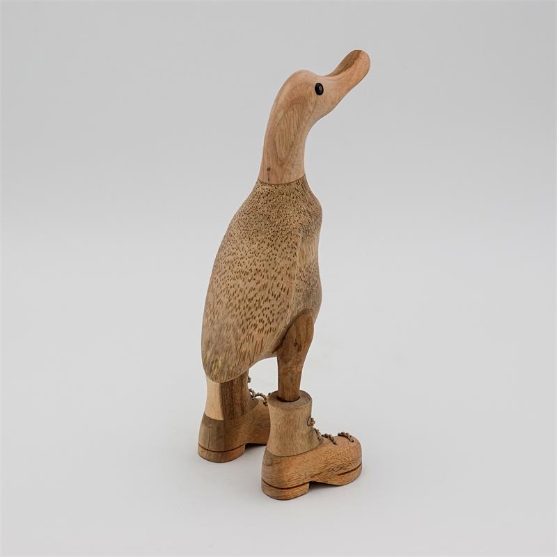 Duck »Bruno« - small beige-brown upright with shoes