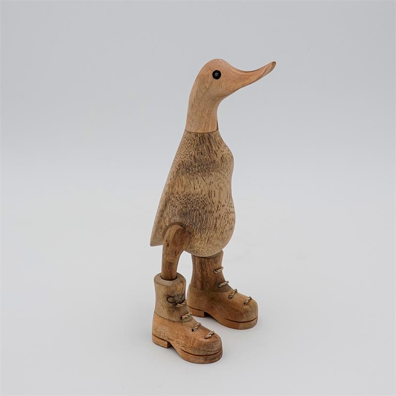 Duck »Bruno« - small beige-brown upright with shoes