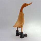 Duck »Charlotte« - large brown upright with black shoes