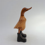 Duck »Celina« - small brown upright with black shoes