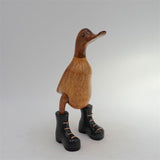 Duck »Celina« - small brown upright with black shoes