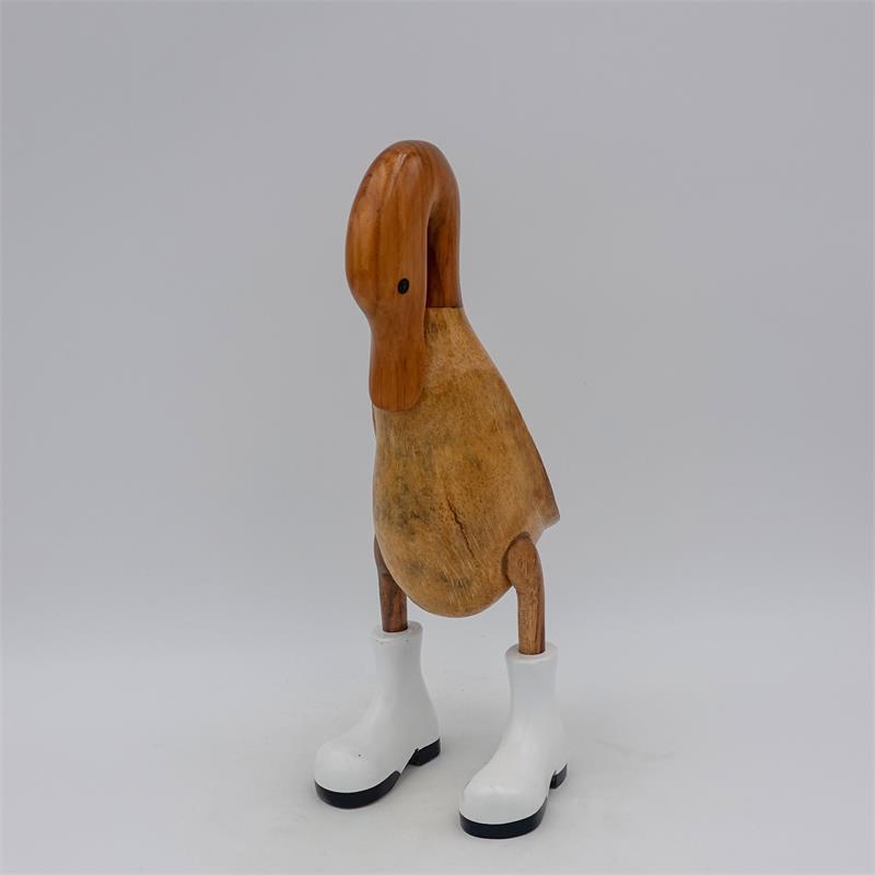 Duck »Penelope« small brown upright with lowered head