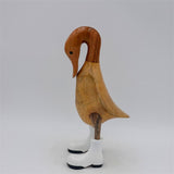 Duck »Penelope« small brown upright with lowered head