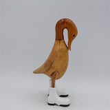 Duck »Penelope« small brown upright with lowered head