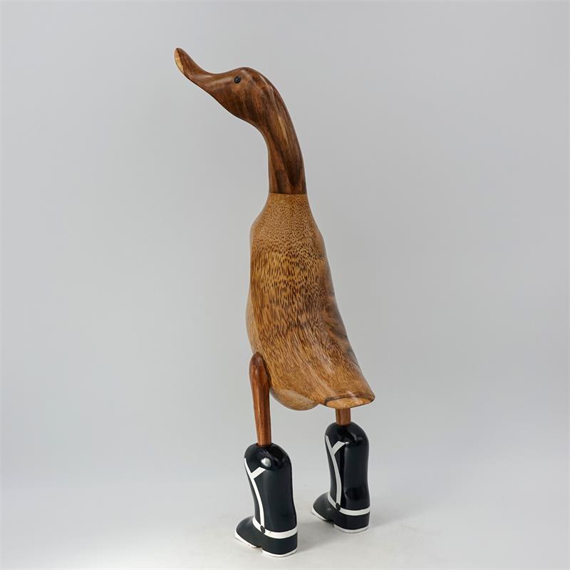 Duck Cowboy »Old Schnatterhand« large brown upright with black boots