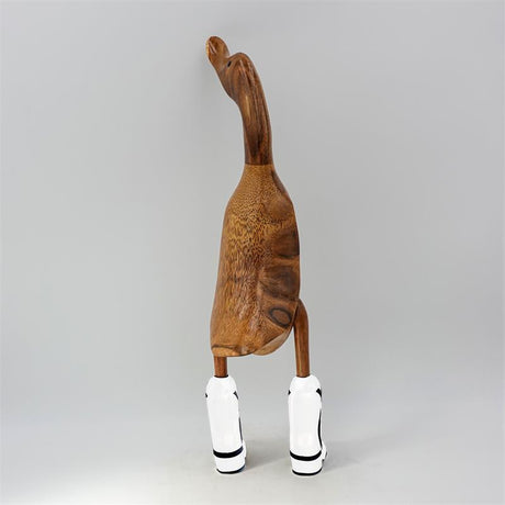 Duck Cowboy »Virgil Erpel« large brown upright with white boots