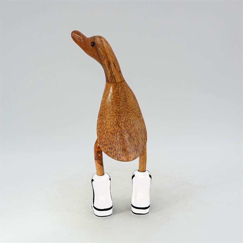 Duck Cowboy « Duck Holiday » petites bottes de cowboy montantes marron et blanches