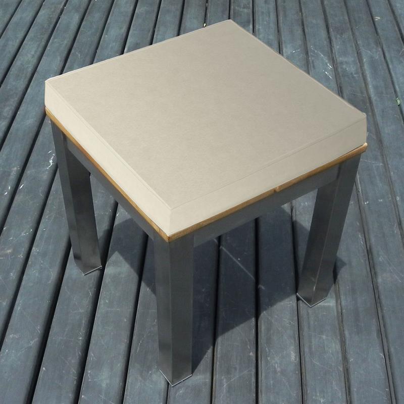 Auflage Fides Makan Beistelltisch / Hocker 45x45cm Sunproof