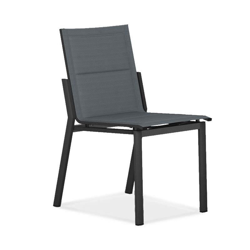 Gazelig Dining Chair 50.5 x 64 x 88 cm Aluminium and Batyline