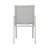 Gazelig Dining Chair 50.5 x 64 x 88 cm Aluminium and Batyline