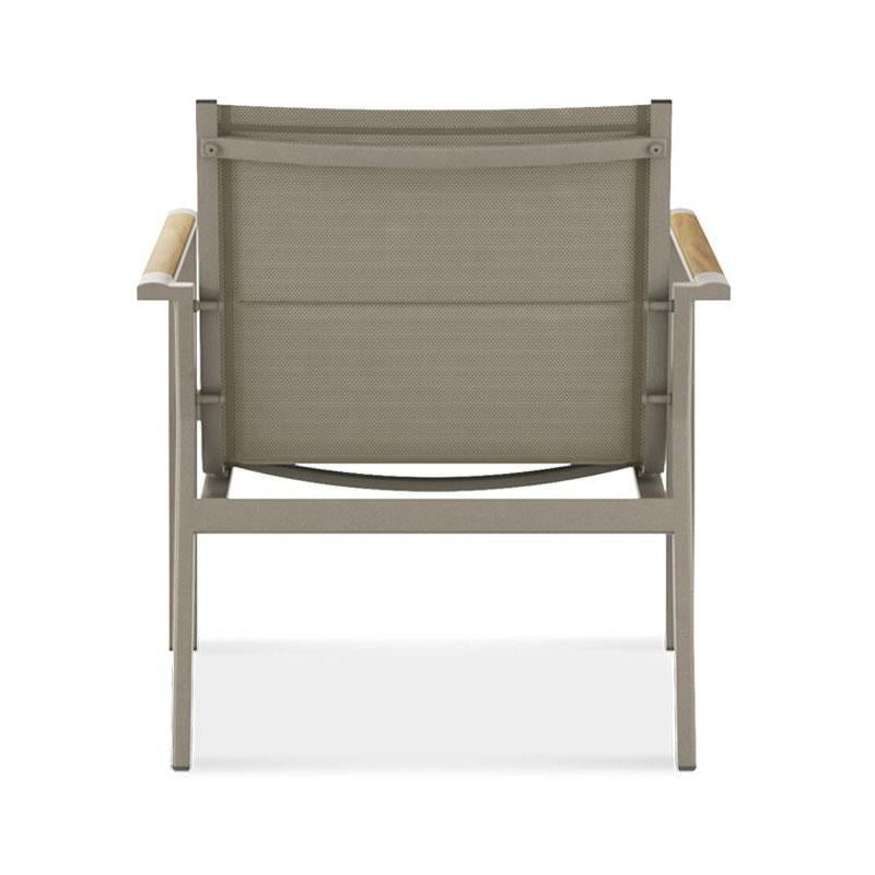 Gazelig Armchair 1 Seater 70 x 77x 80cm Aluminium and Batyline