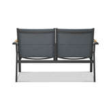 Gazelig Sofa 2-seater 124.7 x 77 x 80cm Aluminium and Batyline