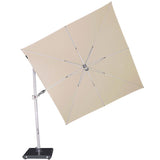 Knirps cantilever parasol square 275x275 cm