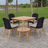 Piedra Dining Table 100 x 100 x 75cm Certified Teak GRADE A