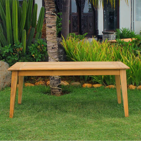 Piedra Dining Table 180 x 100 x 75cm Certified Teak GRADE A