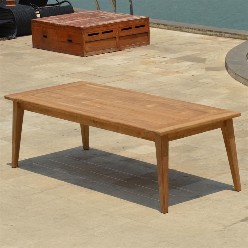 Piedra Dining Table 240 x 100 x 75cm Certified Teak GRADE A