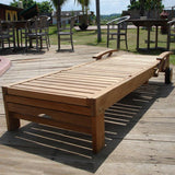 Hampton Lounger - Certified Teak Grade A + Brass Fittings