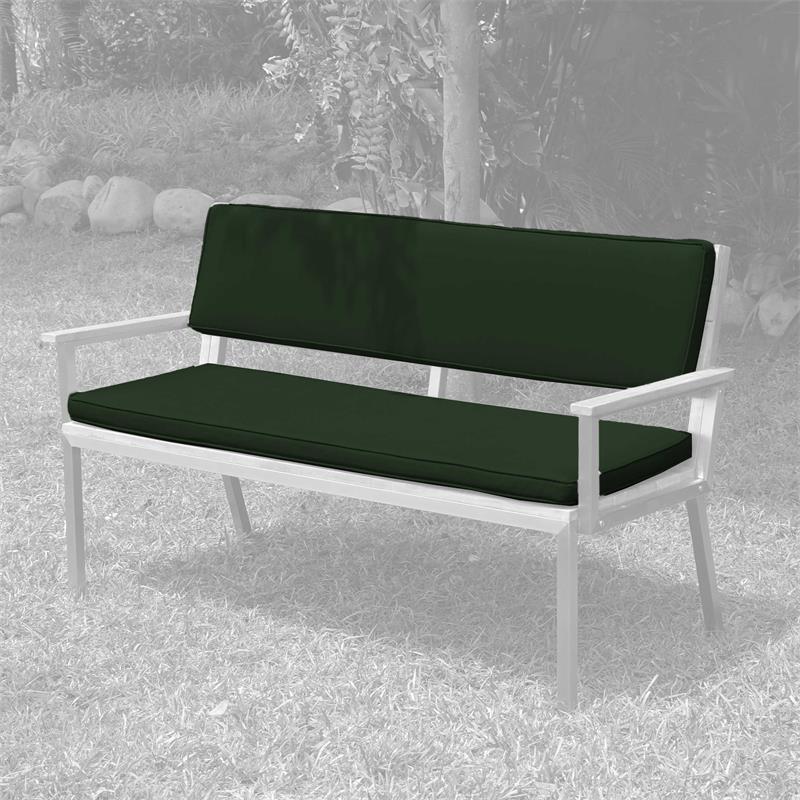 Ensemble de revêtement de banc Makan 142 Prestige 2 pièces. Coussin d'assise + coussin de dossier SunProof