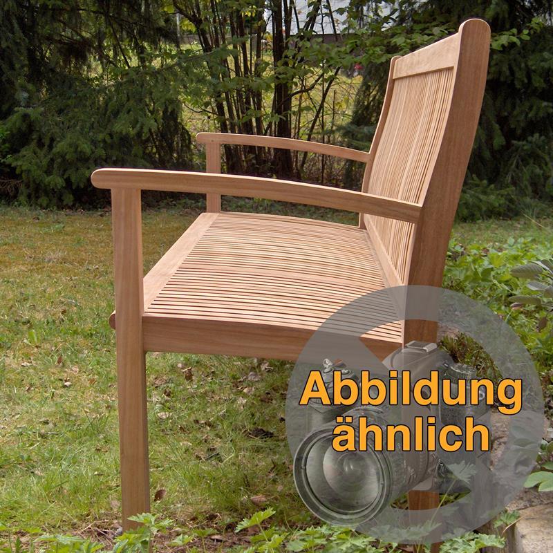 Banc de jardin Madison 150 cm - Teck certifié GRADE A