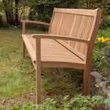 Madison Garden Bench 180 cm - Certified Teak GRADE A + Brass Fittings