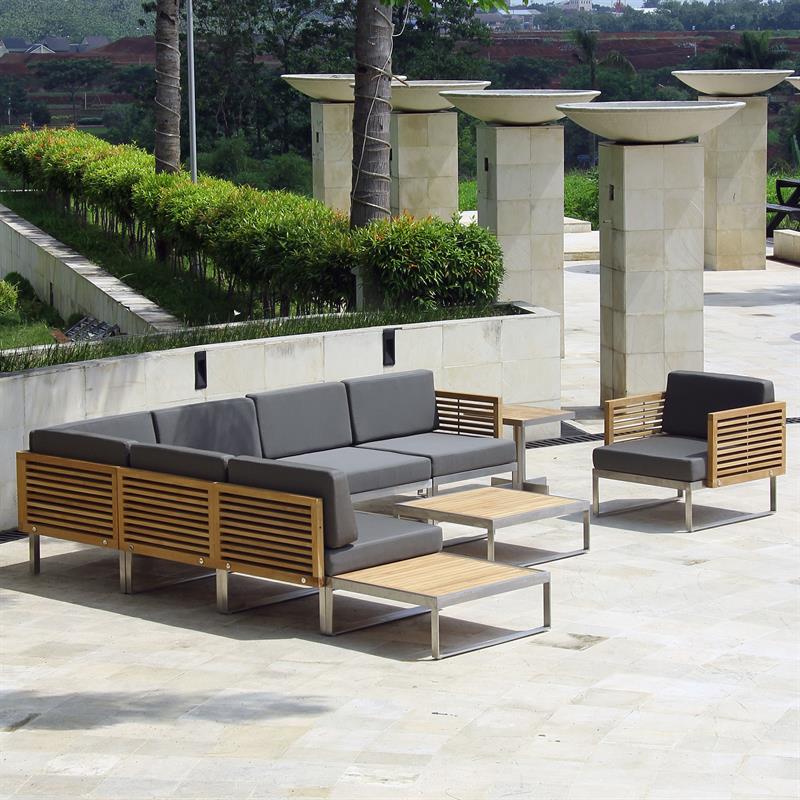 Tessin Lounge Eckmodul 83 x 83 x 67 cm