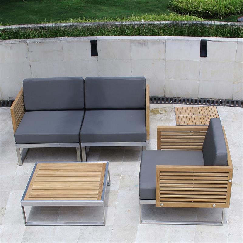 Tessin Lounge side module left 78 x 83 x 67 cm