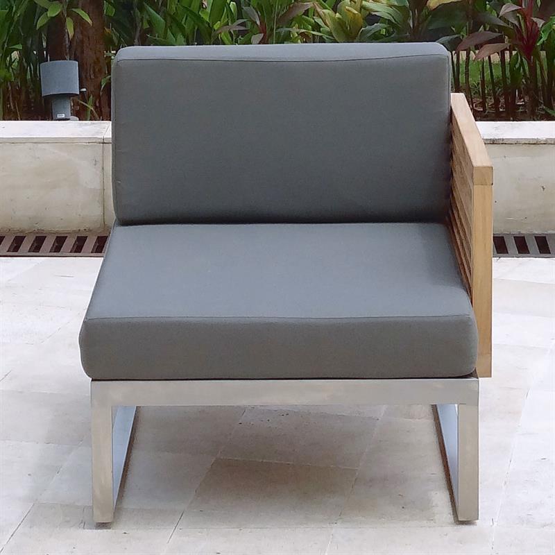 Tessin Lounge side module left 78 x 83 x 67 cm