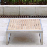 Tessin Lounge Hocker/Beistelltisch 74 x 79 x 29 cm