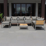 Makan Dining Lounge Eck-/Seitenmodul 74,5 x 74,5 x 75 cm