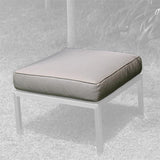 Coussin d'assise Makan Lounge 65x65x12 cm Sunproof pour module d'angle/côté et tabouret/pouf