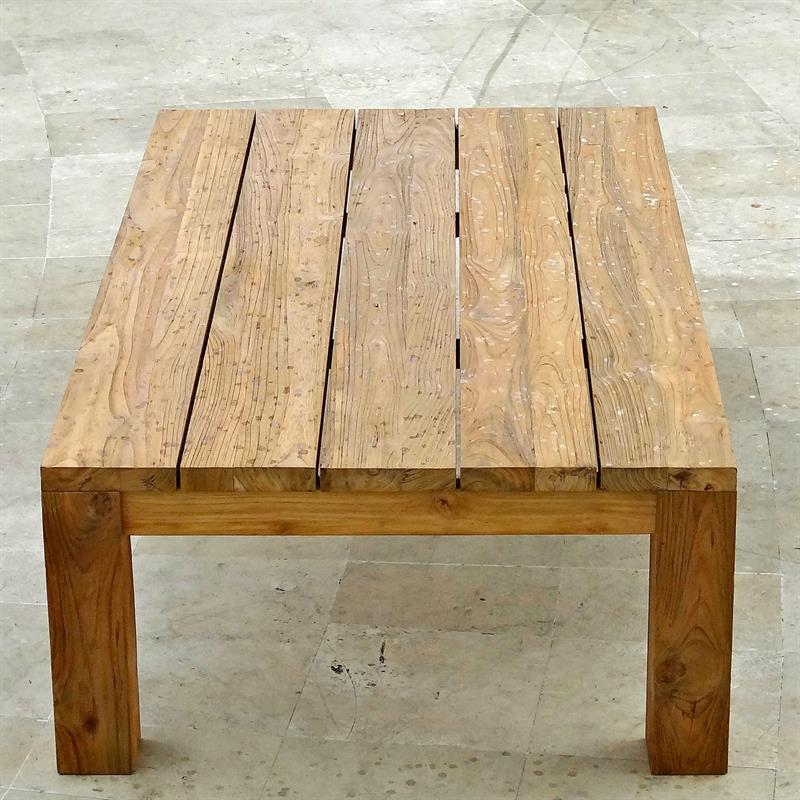 Vineyard sofa table 140 x 80 x 40 cm Recycle Teak