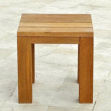 Table d'appoint vigne 50 x 50 x 50 cm Recycler Teck