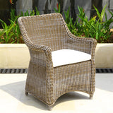 Seat cushion for Monaco armchair with round or square backrest - SunProof