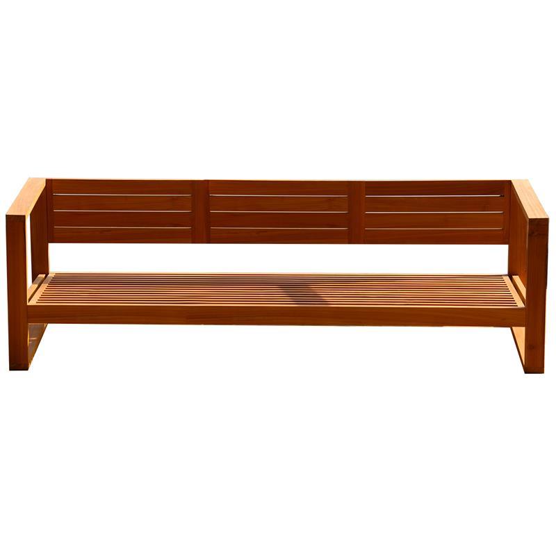 Zafron Sofa 3 Sitzer 226 x 84 x 66 cm Teak