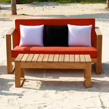 Zafron Sofatisch 110 x 55 x 40 cm Teak