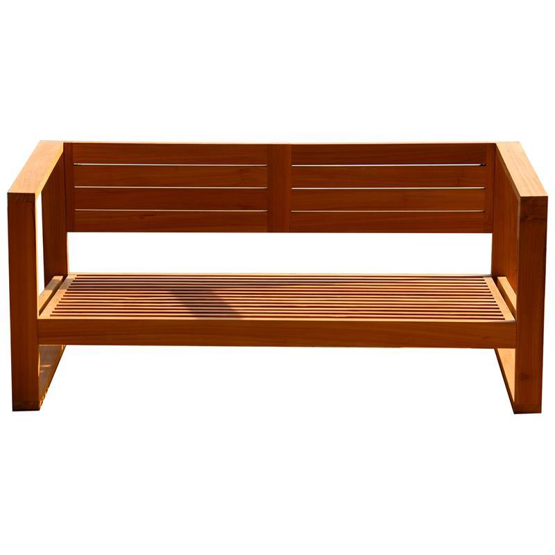 Zafron Sofa 2 Sitzer 156 x 84 x 66 cm Teak