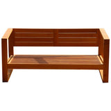 Zafron Sofa 2 Sitzer 156 x 84 x 66 cm Teak